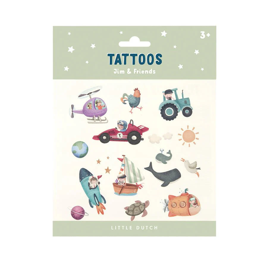 Tattoos Jim & Friends Little Dutch