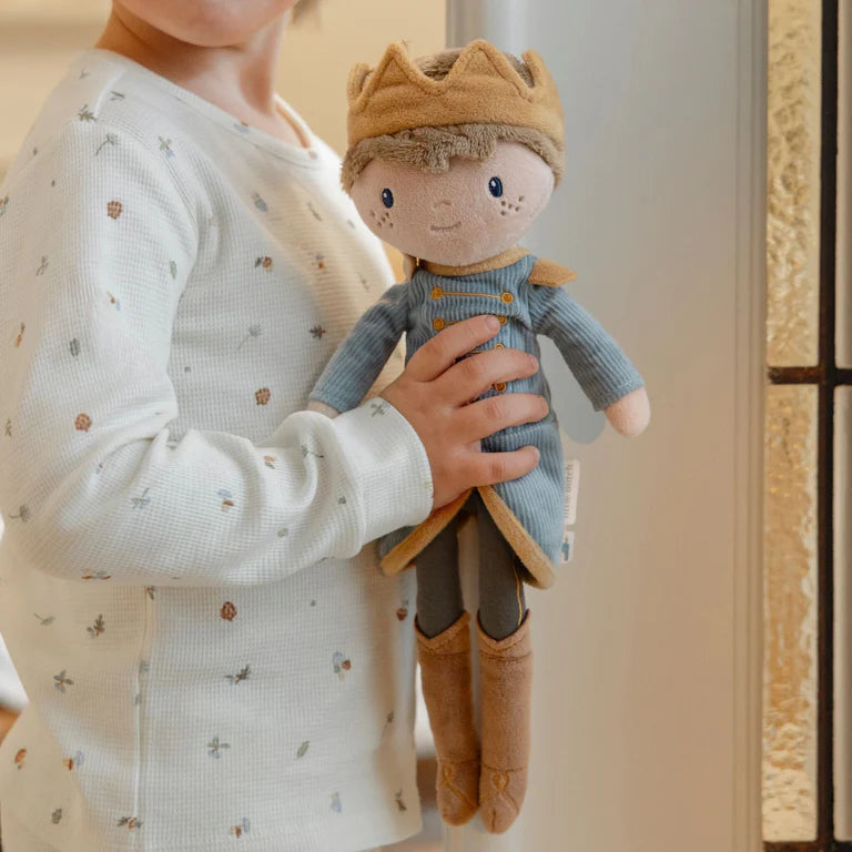 Muñeco blandito 35cm Jim Príncipe Little Dutch