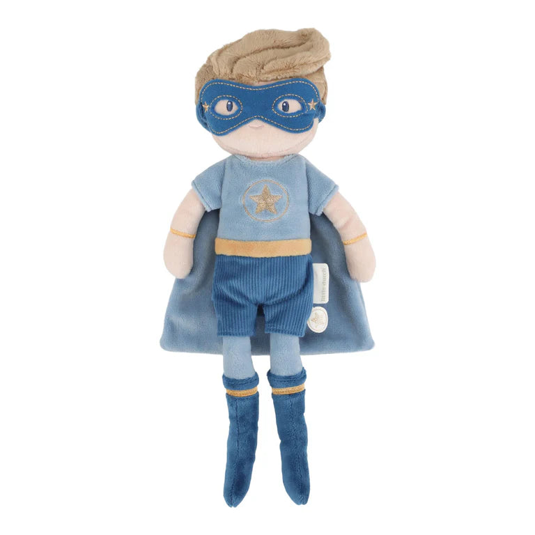 Muñeco blandito 35cm Jim Superheroe Little Dutch
