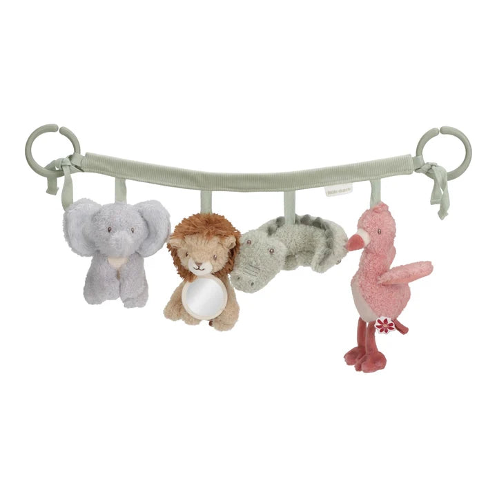 Juguete sensorial paseo Little Dutch - Safari Friends