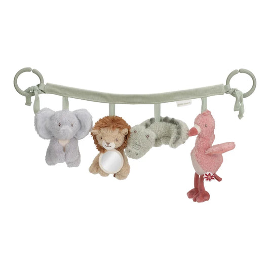 Juguete sensorial paseo Little Dutch - Safari Friends