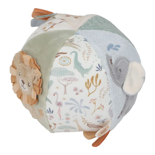 Pelota mini blandita Little Dutch - Safari Friends