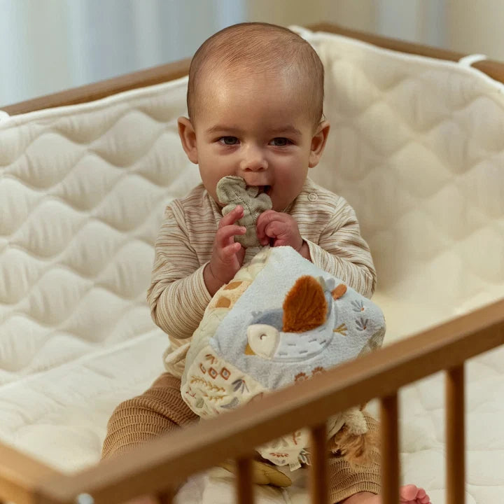 Cubo blando de actividades Little Dutch - Safari Friends