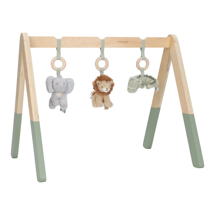 Baby gym Little Dutch - Safari Friends