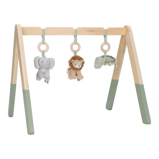 Baby gym Little Dutch - Safari Friends