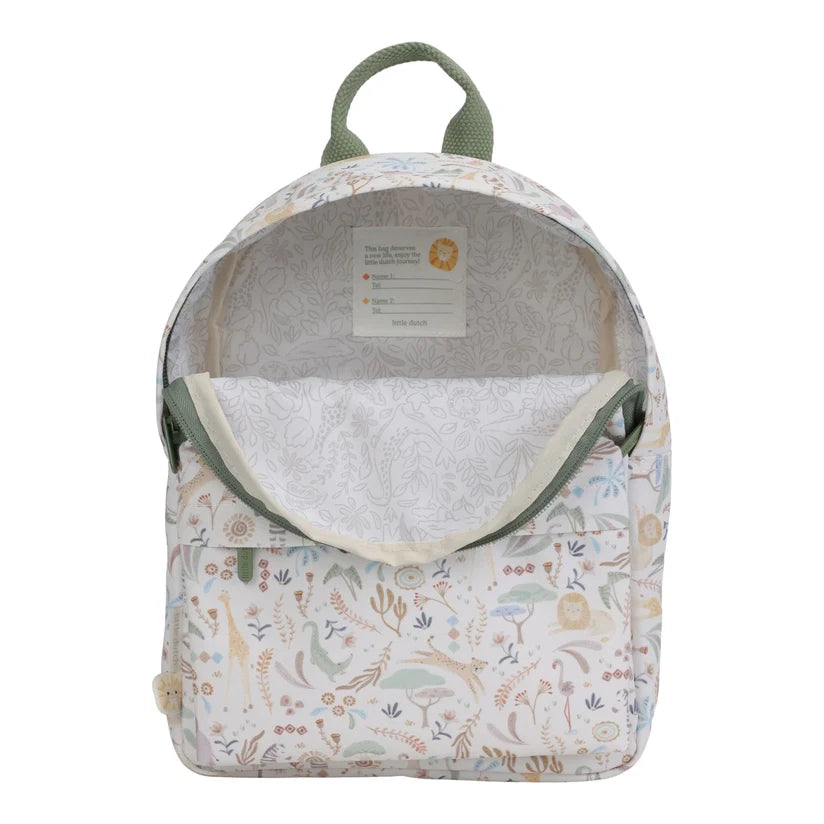 Mochila infantil Little Dutch Safari Friends