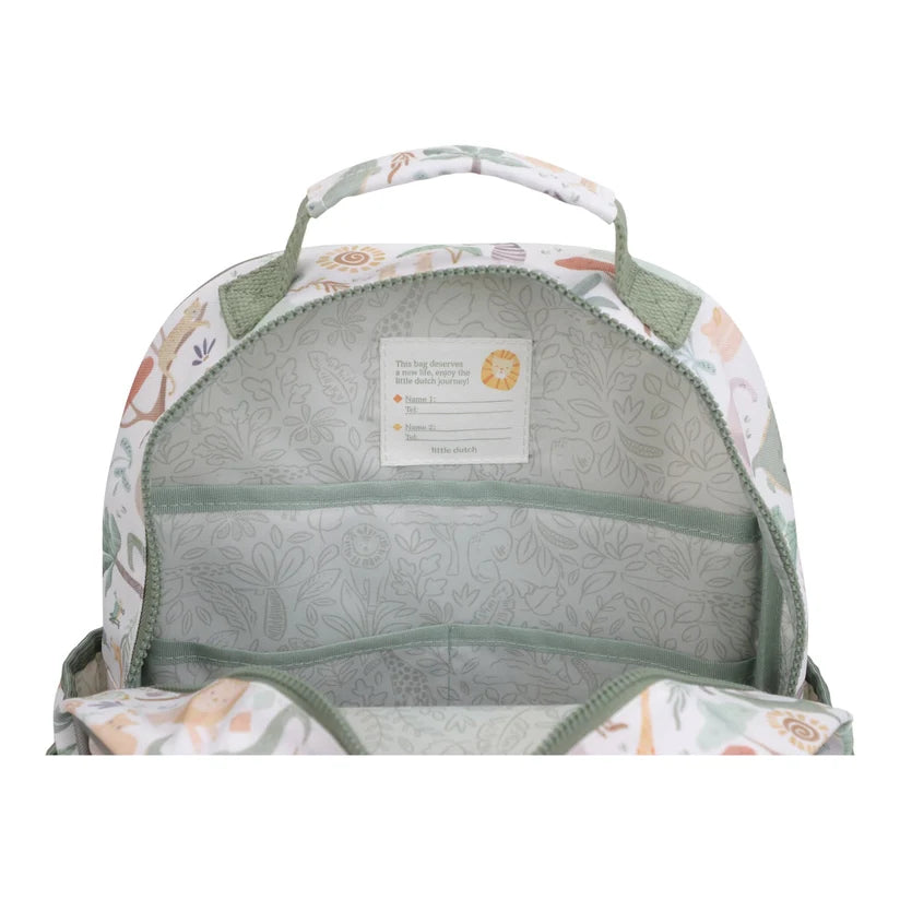 Mochila grande Little Dutch Safari Friends