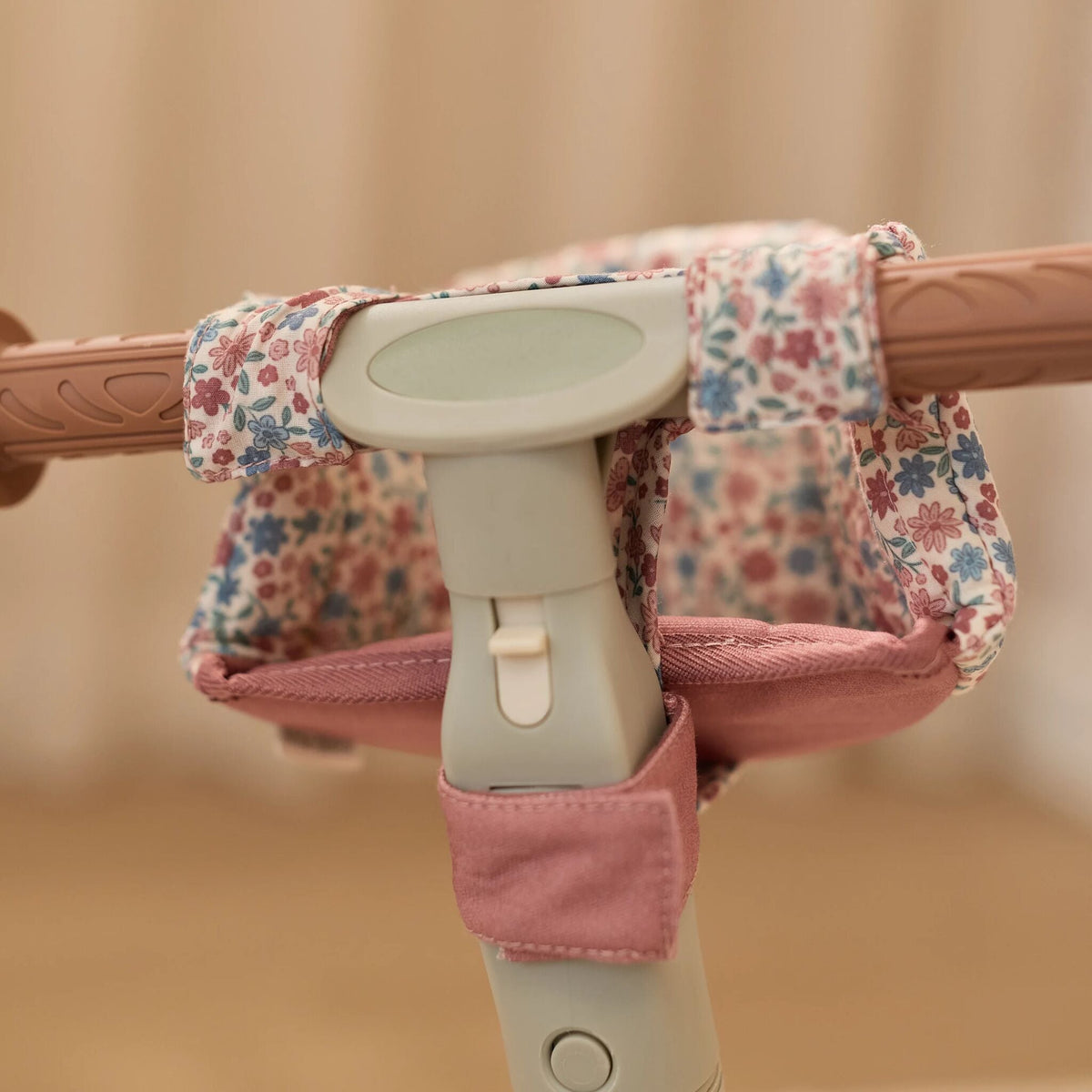 Asiento de bici para muñecas Little Dutch - Rosa