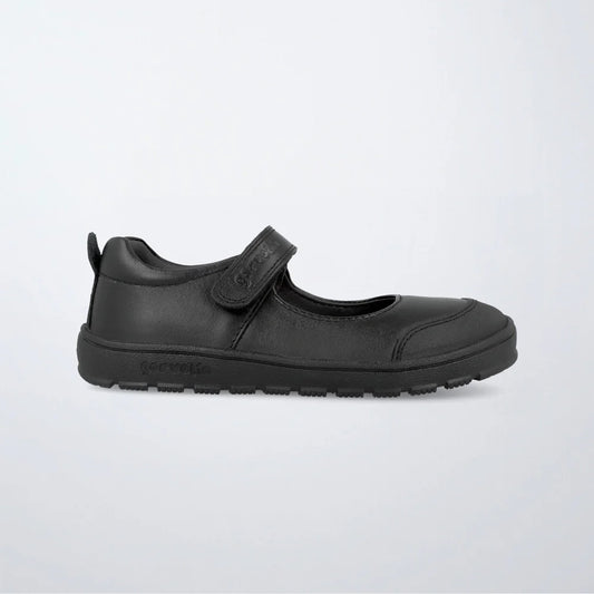 Merceditas Kids Garvalin - Colegiales Napa Negro