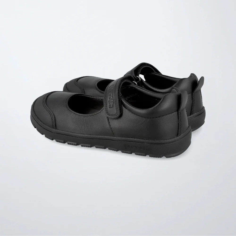 Merceditas Kids Garvalin - Colegiales Napa Negro