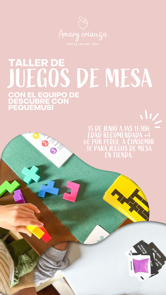 Taller de Juegos de mesa con Pequemusi