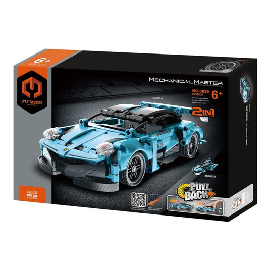 Set de construcción Coche y moto 2 en 1 - 292 piezas iMMaster