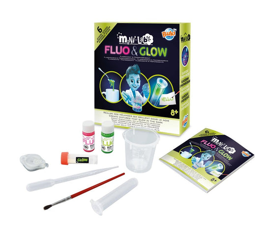 Mini laboratorio de fosforescencia BUKI