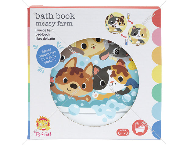 Libro de baño Messy Farm - Tiger Tribe