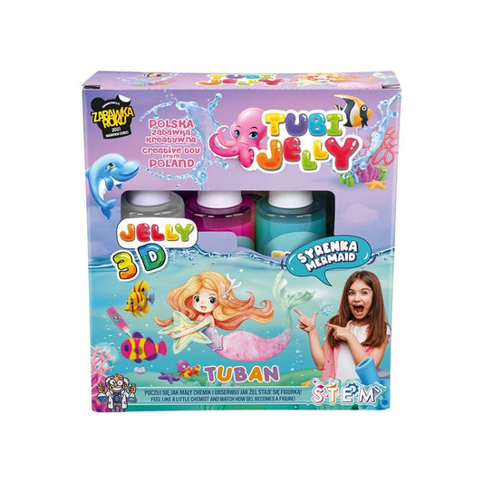 Juego figuras 3D Tubi Jelly Sirenas - Tuban
