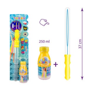 Set Bubbles espada burbuja + líquido 250ml - Tuban