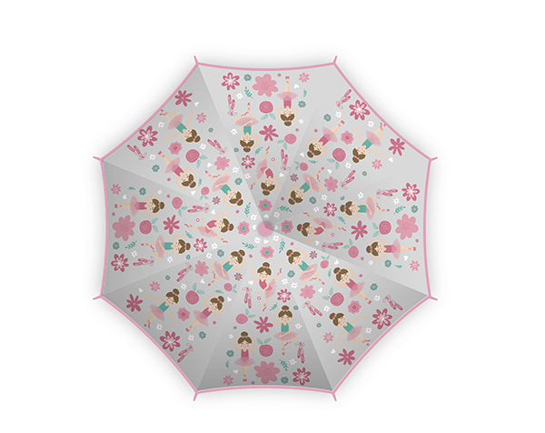 Paraguas transparente cúpula Ballerinas 68 cm Little L