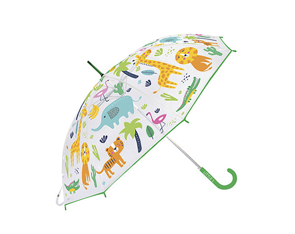 Paraguas transparente Jungle 70 cm Little L