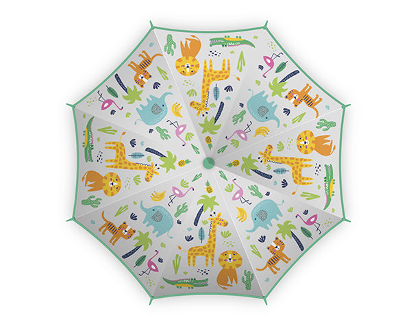 Paraguas transparente Jungle 70 cm Little L