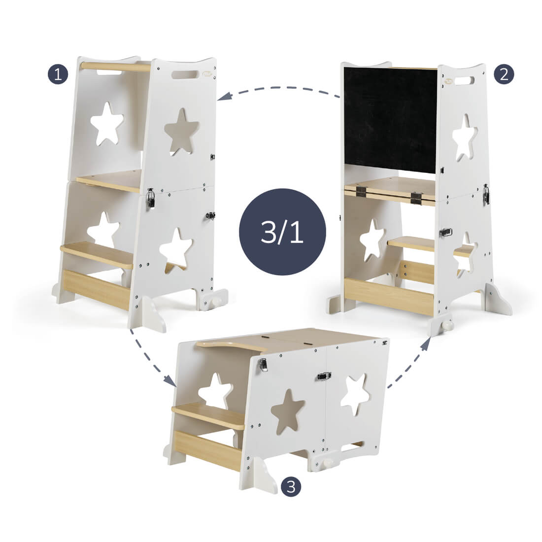 Torre de Aprendizaje 3 en 1 MS - Learn UP