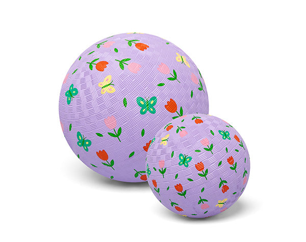 Pelota de caucho 13cm BUTTERFLIES Little L