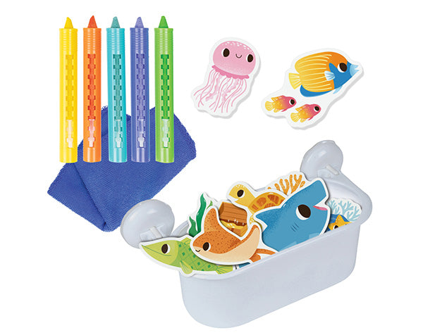 Set de arte para el baño Ocean Stories - Tiger Tribe