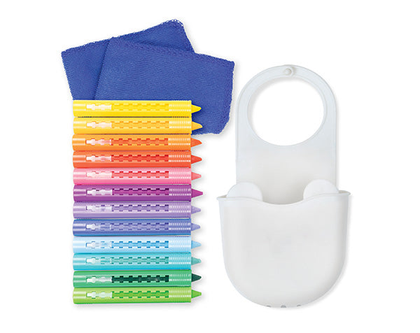 Ceras para la bañera Bath Crayon Station Rainbow Splash - Tiger Tribe