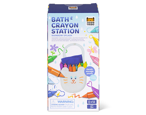 Ceras para la bañera Bath Crayon Station Rainbow Splash - Tiger Tribe