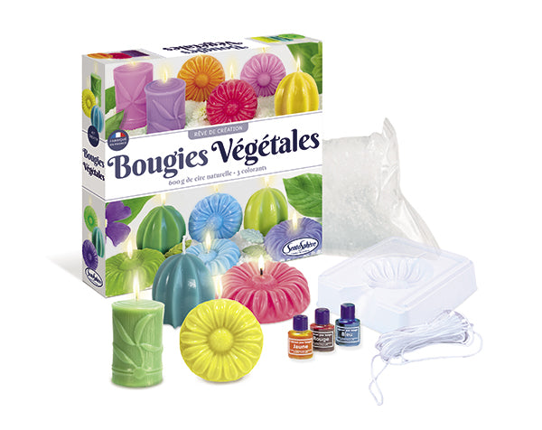 Kit de velas vegetales Bougies Végétales - Sentosphère
