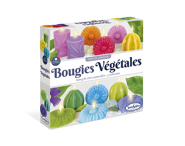 Kit de velas vegetales Bougies Végétales - Sentosphère