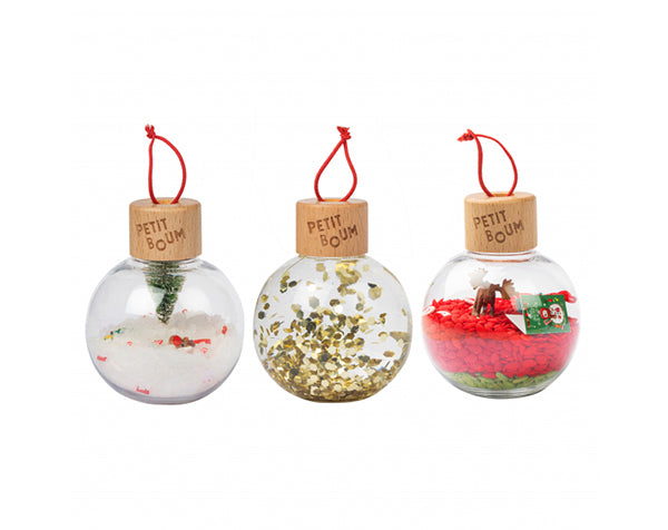 Bolas de Navidad sensoriales Xmas Balls - PETIT BOUM