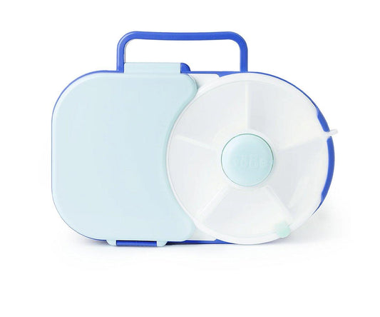 Caja de Almuerzo Spinner 2 in 1 Lunchox Blueberry Blue - GöBe