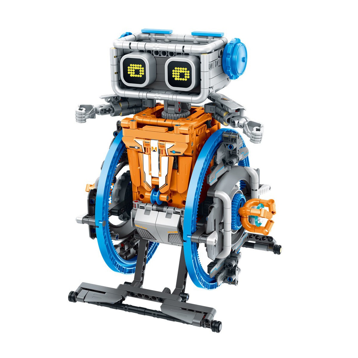 Robot radio control azul y naranja 5 en 1 - 746 piezas iMMaster