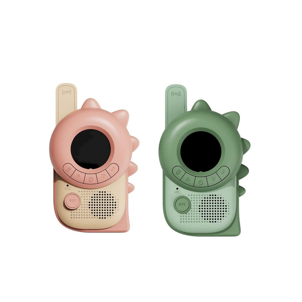 Walkie Talkie The Zoofamily - Dino Pink / Dino Green