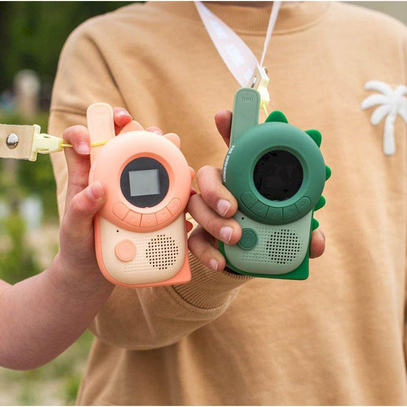 Walkie Talkie The Zoofamily - Dino Pink / Dino Green