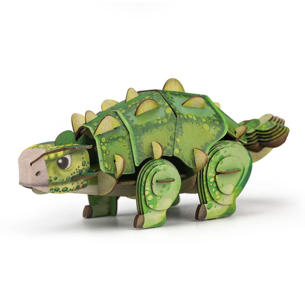 Puzzle 3D con sonido - Ankylosaurus MierEdu