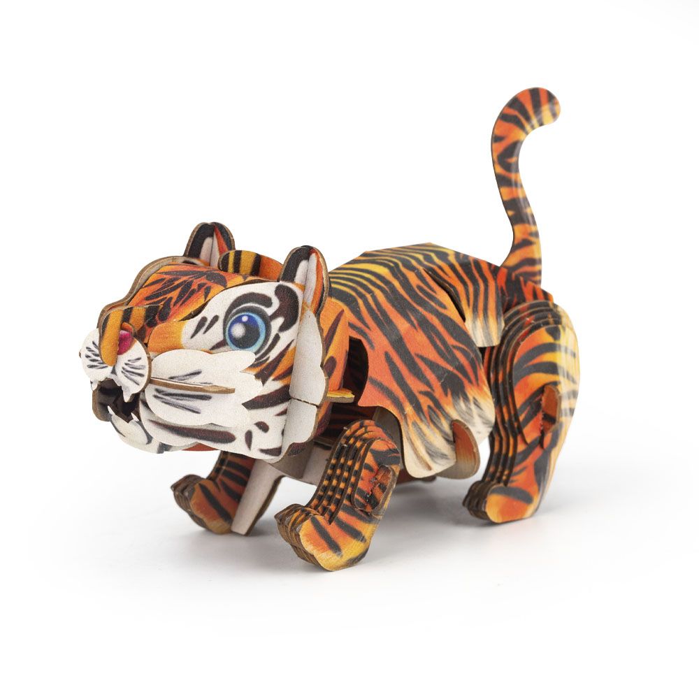 Puzzle 3D con sonido - Tigre MierEdu