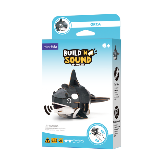 Puzzle 3D con sonido - Orca MierEdu