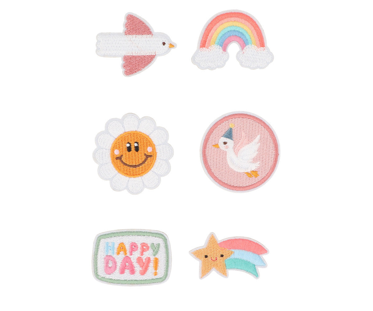 Set de Parches Textiles Autoadhesivos Happy Day Tutete
