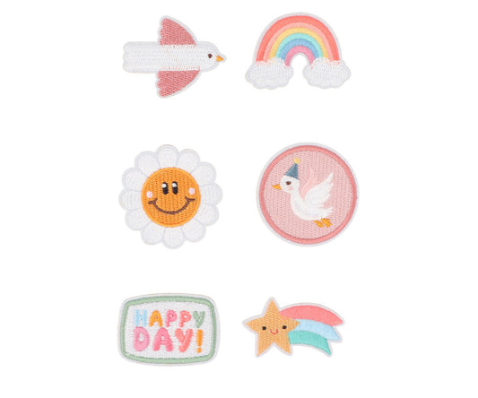 Set de Parches Textiles Autoadhesivos Happy Day Tutete