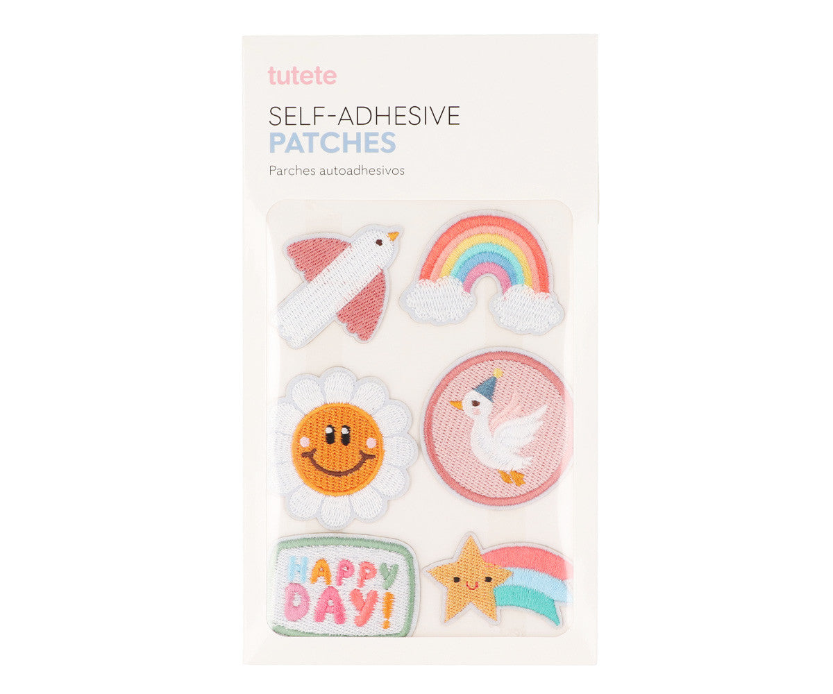 Set de Parches Textiles Autoadhesivos Happy Day Tutete