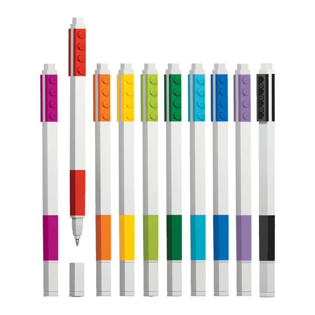Bolígrafos de gel de colores LEGO®