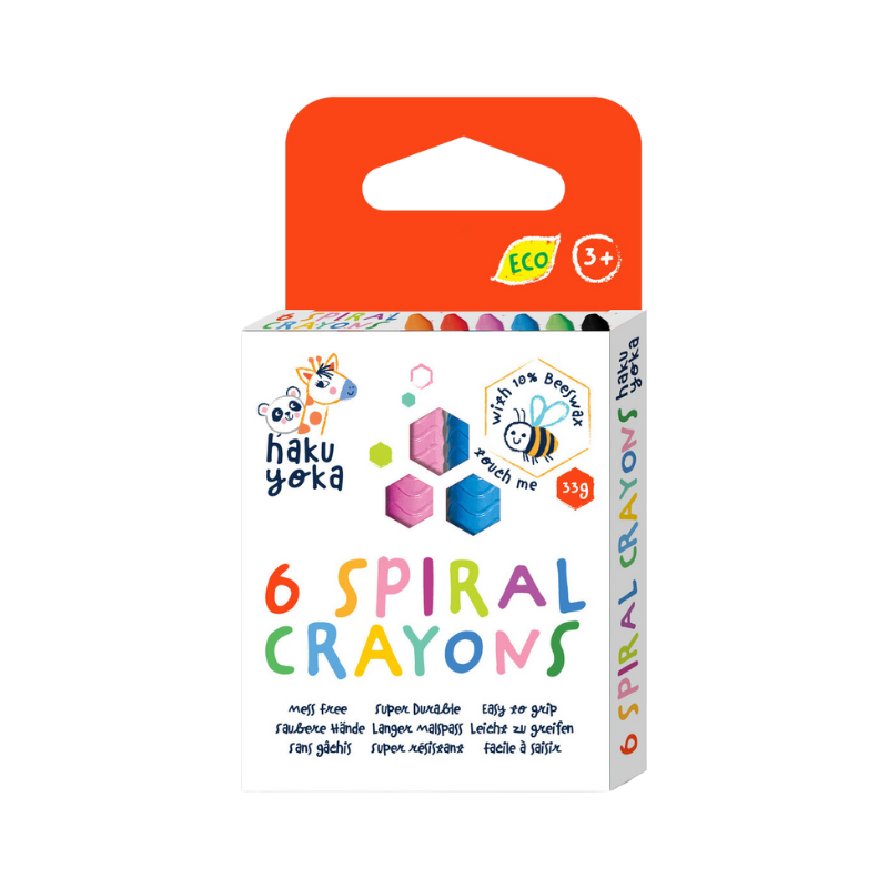 6 Crayones en espiral Haku Yoka