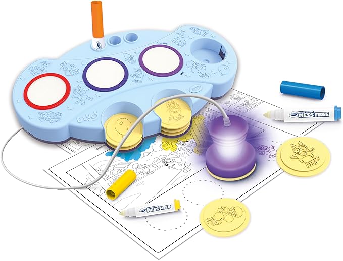 Sellos sin Manchas Bluey Crayola