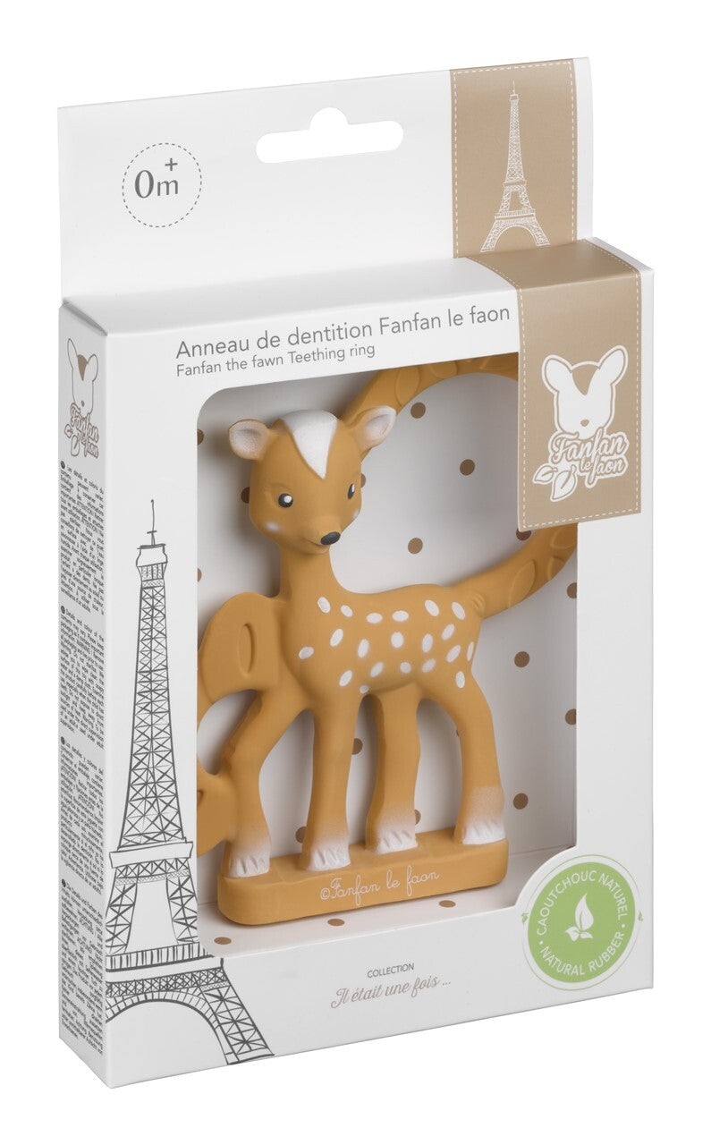 Anillo de dentición Fan-Fan el Ciervo Sophie la girafe