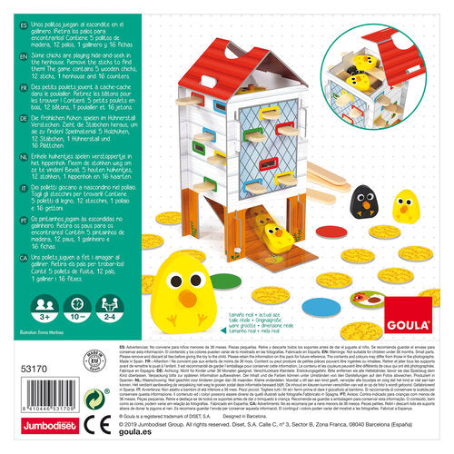 Juego de mesa Happy Chicken - Goula