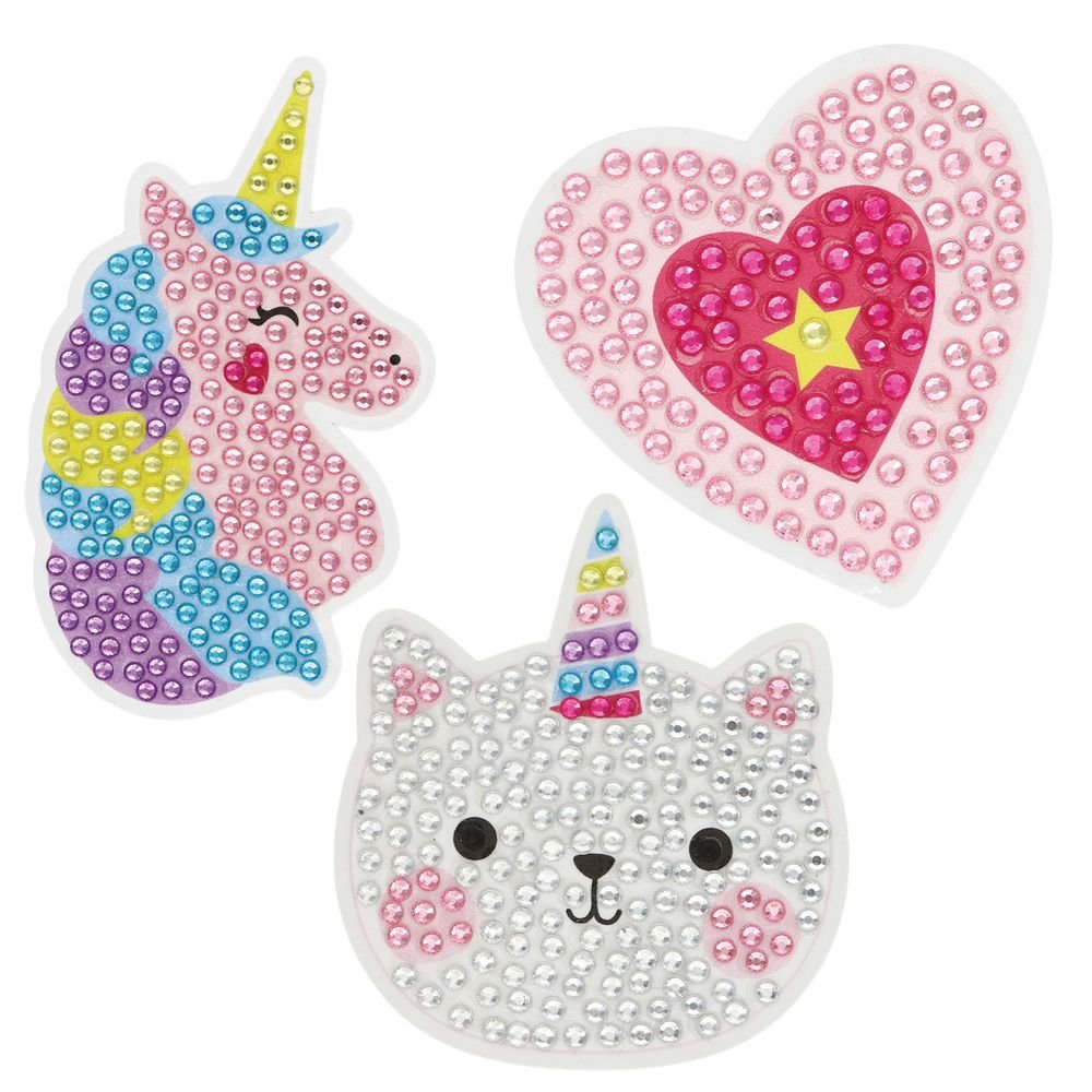 Kit pegatinas con diamantes - Apli
