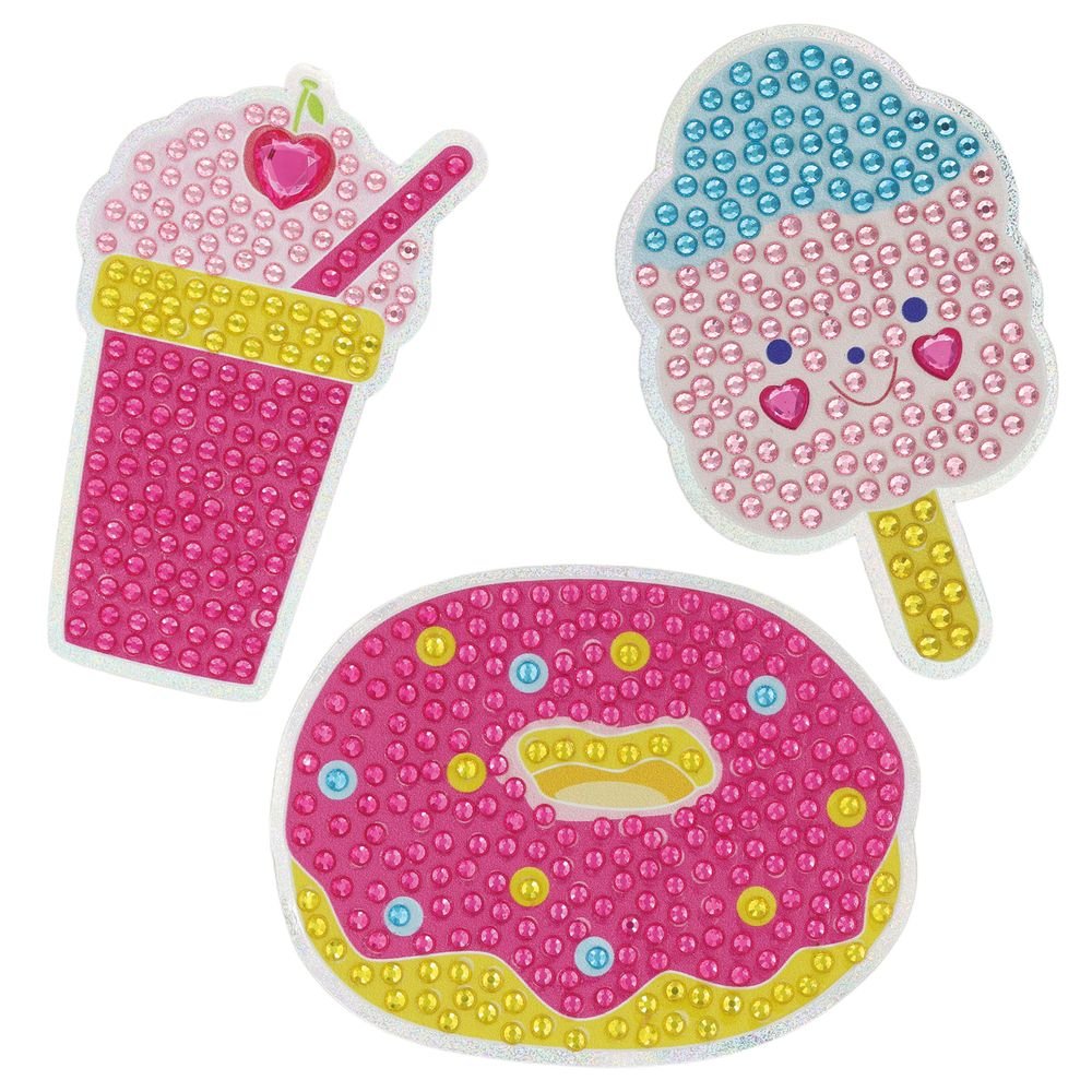 Kit pegatinas con diamantes - Apli