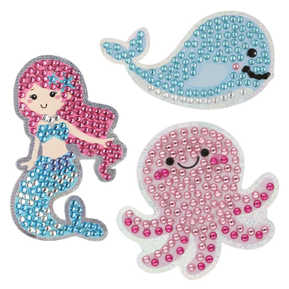 Kit pegatinas con diamantes - Apli