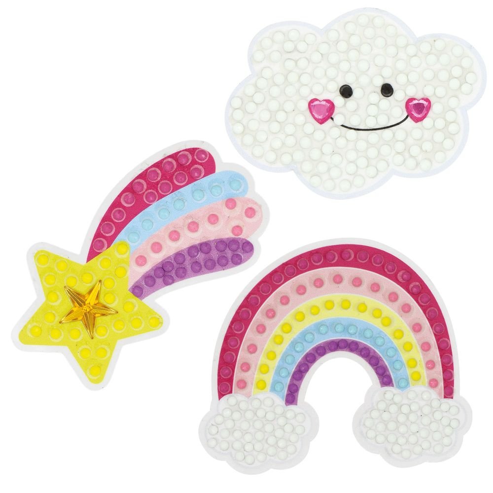 Kit pegatinas con diamantes - Apli